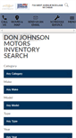 Mobile Screenshot of donjohnsonmotorsricelake.com